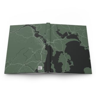 Hobart Minimalist Hardcover Journal Matte - Green