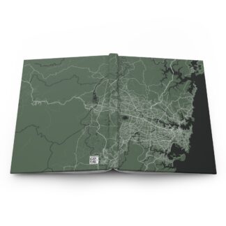 Sydney Minimalist Hardcover Journal Matte - Green