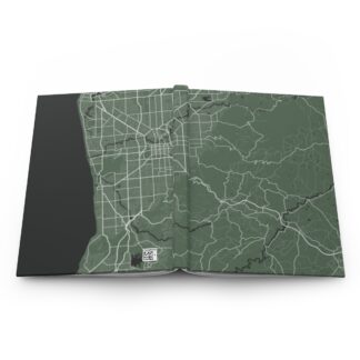 Adelaide Hardcover Journal Matte - Green